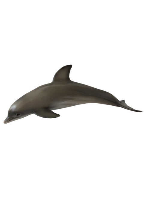 Children's Solid Simulation Marine Life Model Great White Shark Shark Megalodon Whale Shark Penguin Seal Dolphin Toy-Color:M6009 Dolphin