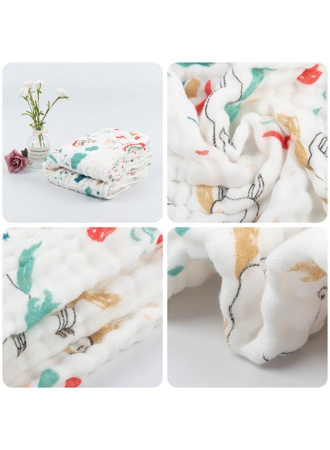 بيبي جول مناشف حمام بيبي جول للأطفال، عبوة من قطعتين، مصنوعة من قطن الموسلين بنسبة 100%، بغطاء رأس، مناسبة للأطفال حديثي الولادة والأطفال الصغار والرضع، ماصة ومضادة للحساسية، هدية مثالية للأولاد والبنات، 35 × 35 بوصة، T0607 - Image 2