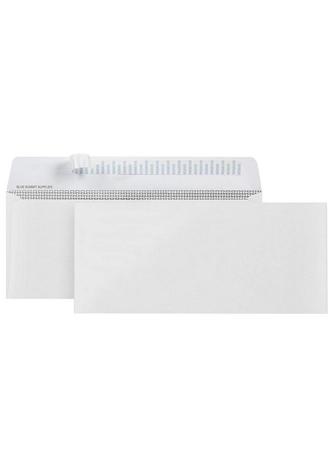 Blue Summit Supplies 500#10 Windowless Security Envelopes Self Seal, Peel and Seal, Security Tinted, Printer Friendly Design for Business, Dimensions - 4-1/8 Inch x 9 ½ Inch - Envelopes Letter Size for Mailing  - Image 2