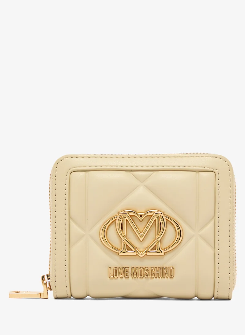 Embossed Q PU Wallet