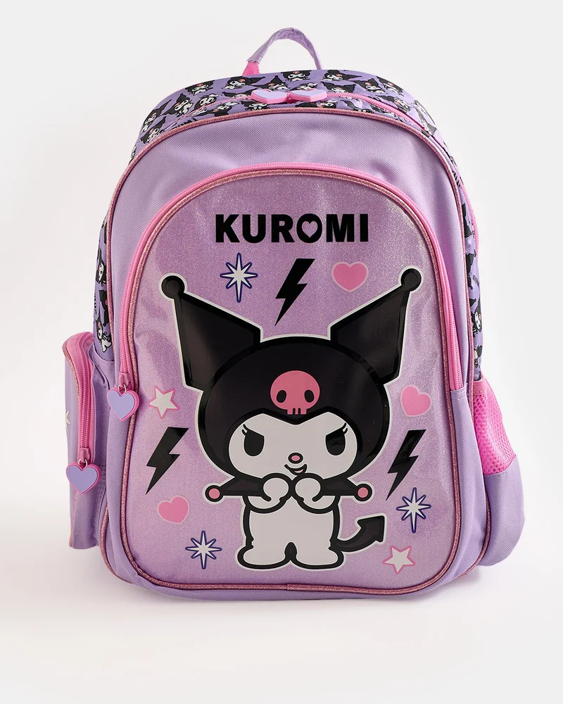 REDTAG Kuromi Mauve 16-Inch Backpack