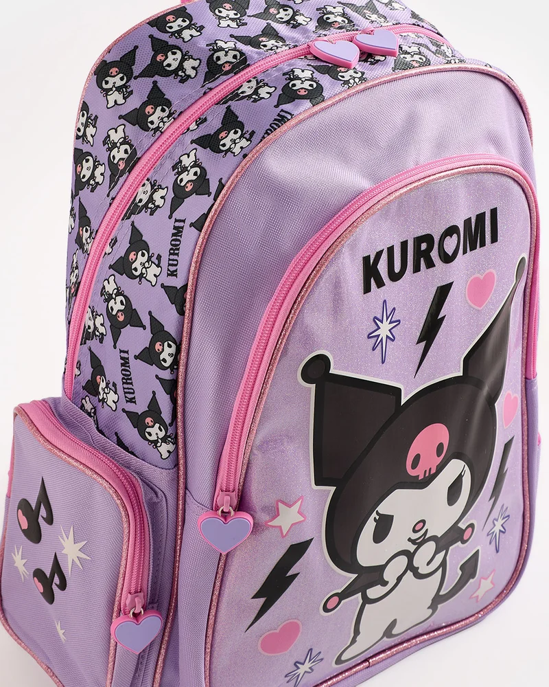 REDTAG Kuromi Mauve 16-Inch Backpack
