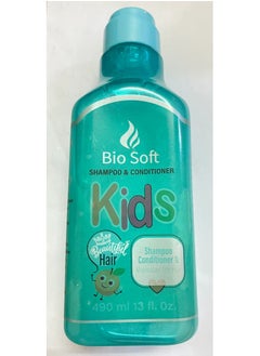 Bio Soft Shampoo And Conditioner 2x1 For Kids 490ml 