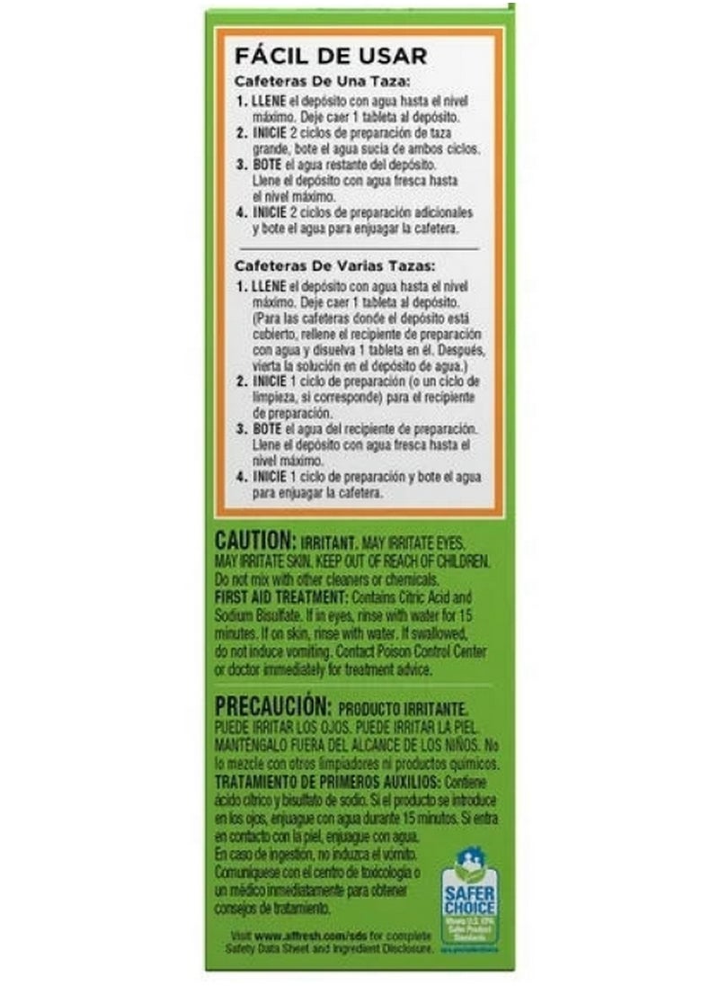 Affresh - Coffee Maker Cleaner 3 Tablets 45 G - Image 1