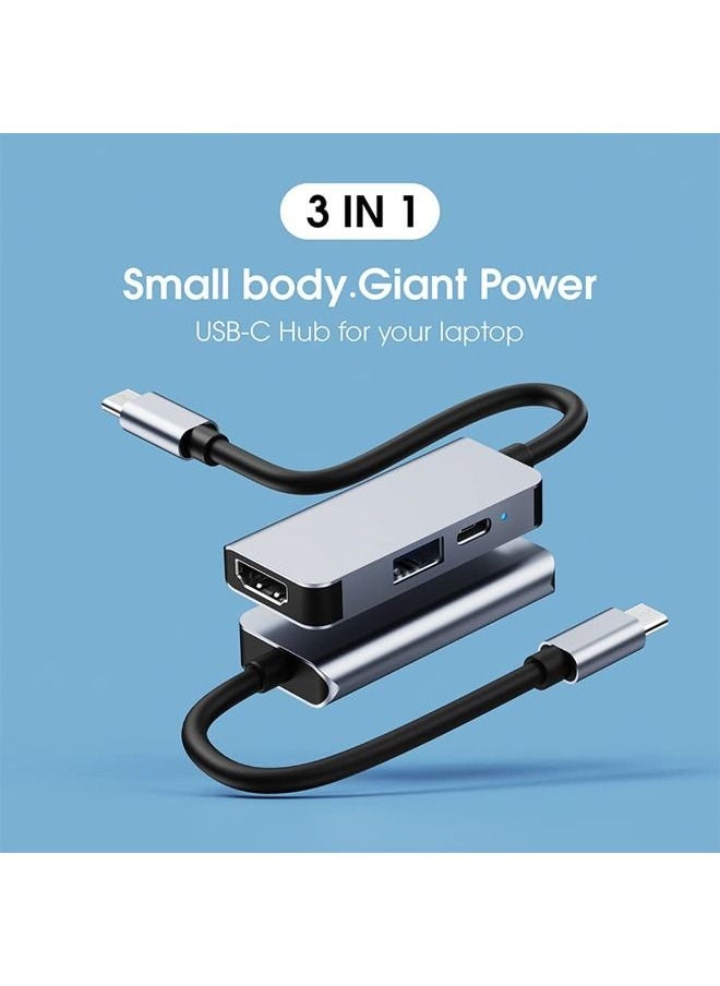 Cordova - Multi USB Port Hub Splitter OTG USB C Data Hubs 3 in 1 Hub - Image 1