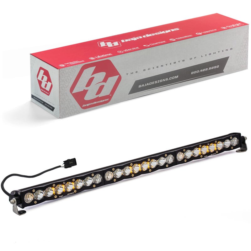 بار ضوء LED بارك 30 من باجا ديزاينز 703003 باللون الأسود