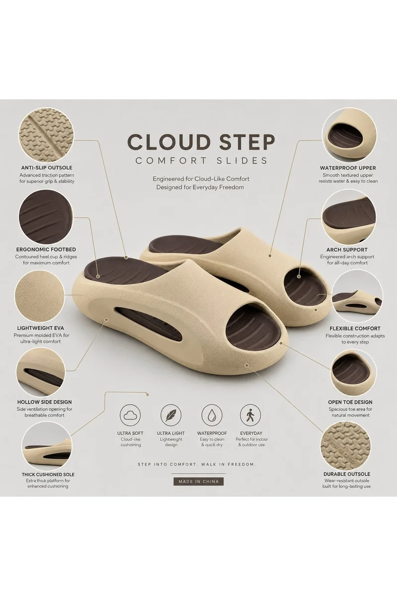 Feet First Casual Everyday Comfort Sandals