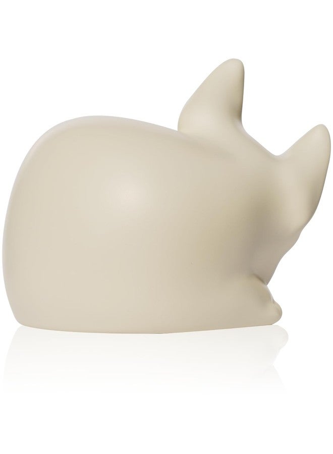 FUFYUKEY Dog Urn, Dog Urns for Ashes, for Pets Up to 75 Lbs, Sleeping Doggie Pet Memorial Keepsake Funeral Urn for Frenchie Dogs Ashes, White Resin Cremation French Bulldog Urns - Image 3
