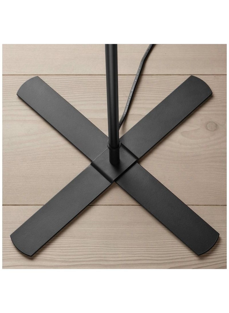 Elegant Floor lamp For Bedroom & Living Room white Black Barlast 150cm  - Image 4