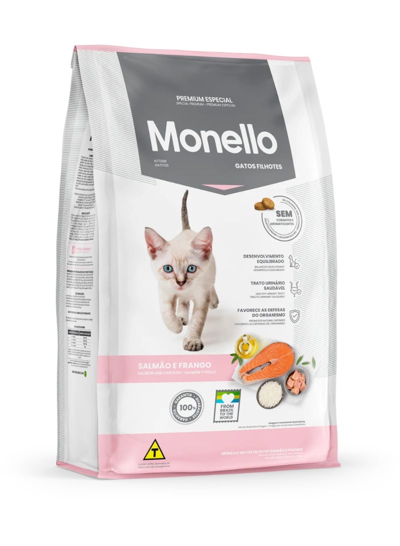 Monello Kitten Salmon and Chicken 1kg