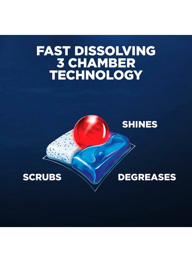 Finish - Quantum with Activblu Technology - 50ct - Dishwasher Detergent - Powerball - Ultimate Clean and Shine - Dishwashing Tablets - Dish Tabs-(Packaging May Vary) - Image 2