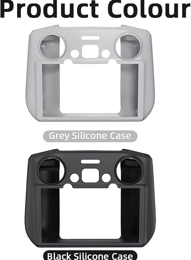 Gray Silicone Protective Case Cover For DJI Air 3 Drone Remote Controller - Image 4