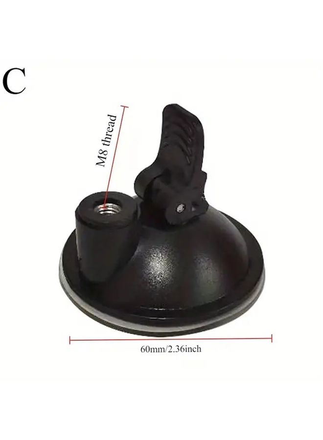 Model C Universal Car Dash Cam Mount with Ultra Strong Suction Cup for Smooth Glass Surface - Image 4