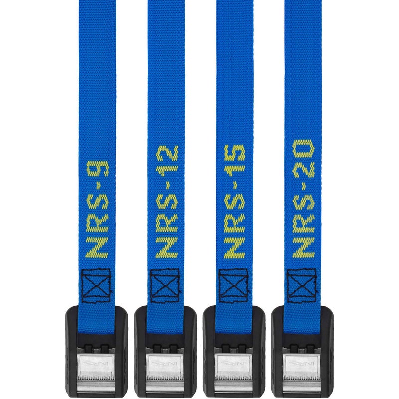 NRS 9' Buckle Bumper Strap Pair Iconic Blue - Image 5
