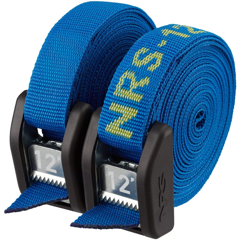 NRS 9' Buckle Bumper Strap Pair Iconic Blue - Image 2