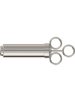yongsheng Marinade Meet Bbq Sauce Injector Needles Syringe Silver-6x3X18CM-304 Stainless Steel Seasoning Injector  - Image 4