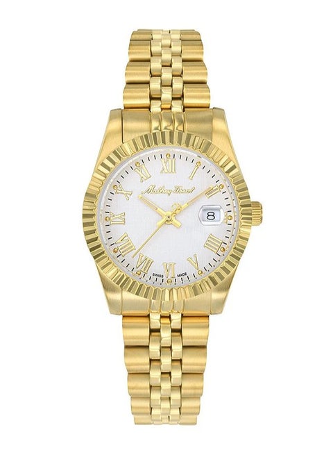 Mathey-Tissot Analog Silver Dial Women's Watch-D810PBRI