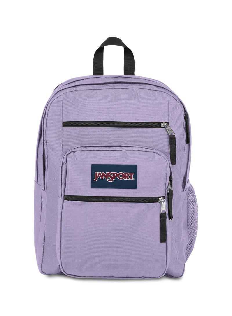 JanSport Big Student Backpack, Pastel Lilac, 15-Inch Laptop Sleeve, Dual Main Compartments, Ergonomic S-Curve Shoulder Straps, Large Capacity - Image 4