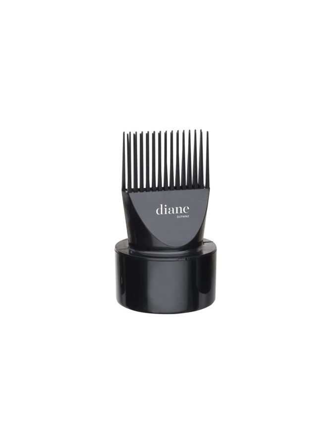 Diane ملحق مشط مجفف الشعر - ملحق مشط مجفف الهواء، يناسب معظم المجففات ذات الأسطوانات 2 بوصة - أسود - D27WN2 - Image 4