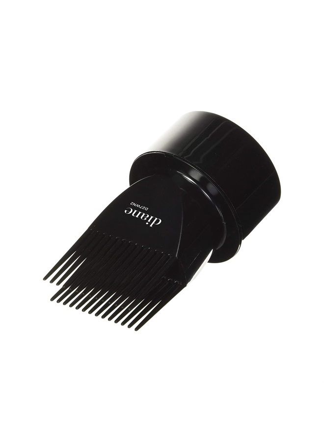 Diane ملحق مشط مجفف الشعر - ملحق مشط مجفف الهواء، يناسب معظم المجففات ذات الأسطوانات 2 بوصة - أسود - D27WN2 - Image 1