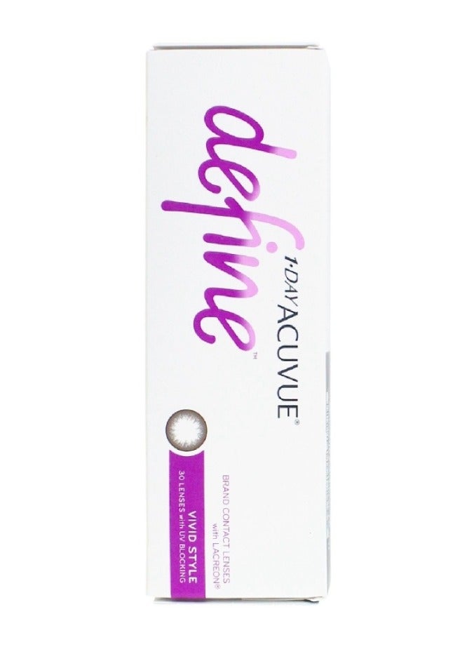 Acuvue 1-Day Define LACREON VIVID 8.5 -1.50 30P RX - Image 1