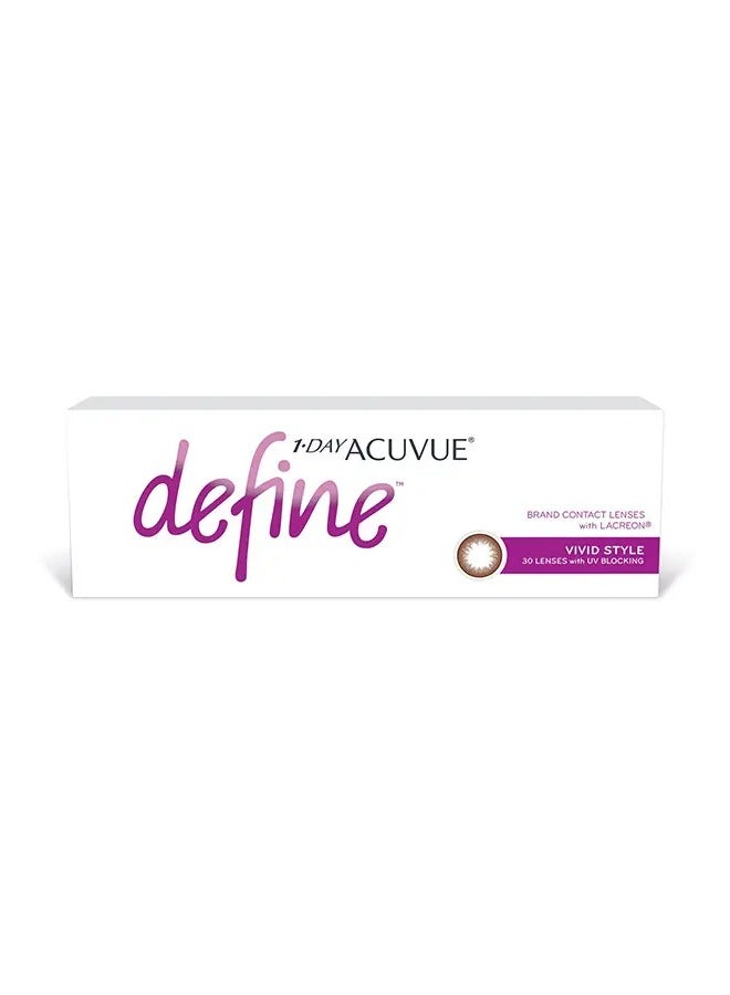 Acuvue 1-Day Define LACREON VIVID 8.5 -1.50 30P RX - Image 2