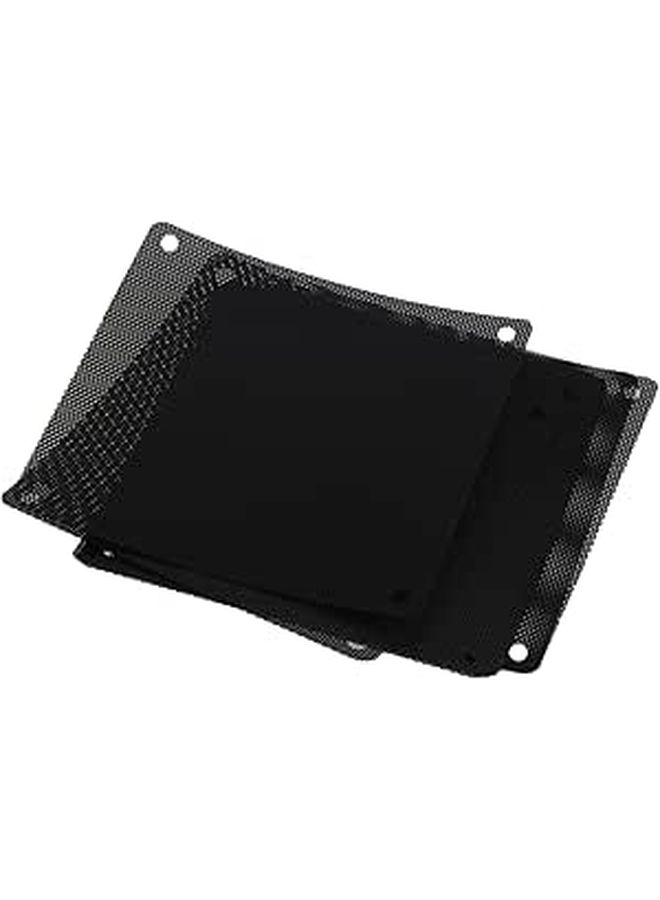 Black PVC Mesh Fan Dust Filter 20pcs For PC Case Cooler Protection Extends Lifespan - Image 1