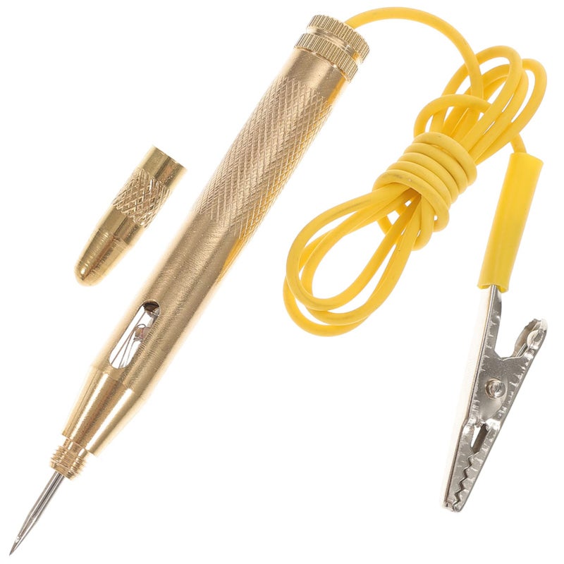 Professional 6V 12V 24V Car Voltage Tester with Alligator Clip Electrical Tester - Image 2