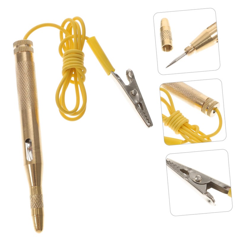 Professional 6V 12V 24V Car Voltage Tester with Alligator Clip Electrical Tester - Image 5