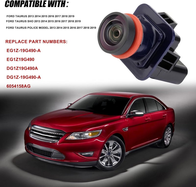 Arokzn Rear View Backup Camera for Ford Taurus, Taurus Sho, and Police Model (2013-2019) - Image 2