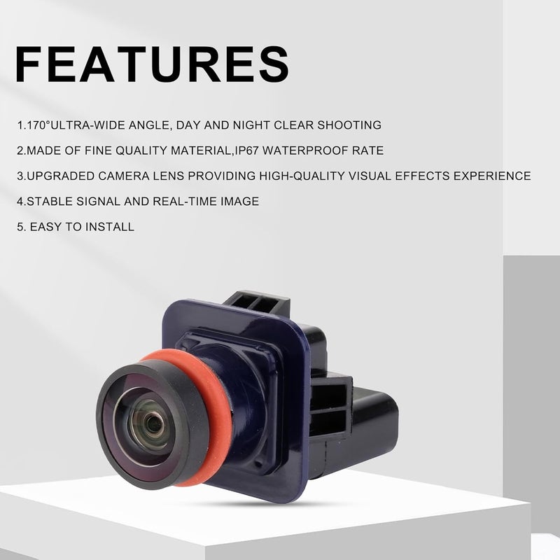 Arokzn Rear View Backup Camera for Ford Taurus, Taurus Sho, and Police Model (2013-2019) - Image 3