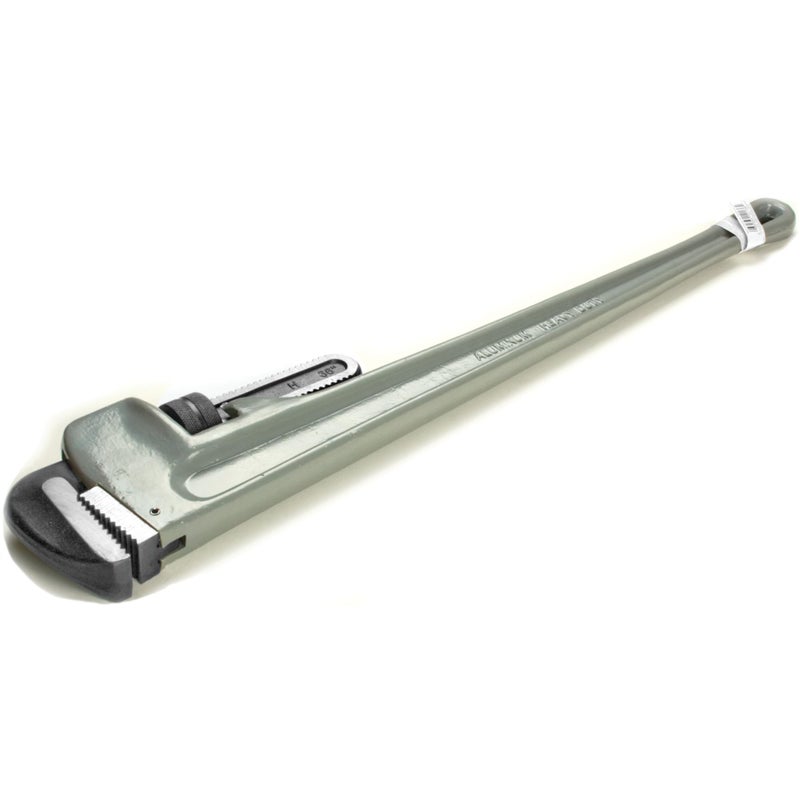 Performance Tool W2136 Aluminum Heavy-Duty Adjustable Straight Pipe Wrench, 36-inch