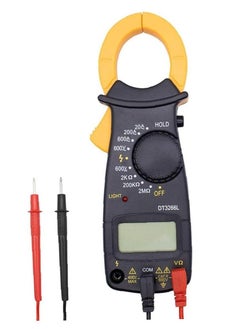 DT3266L Portable Handheld Clamp Clamp-on Ammeter Digital LCD Multimeter Voltage Detector for Laboratory Store Home Applications AC/DC Current Resistance Voltage Clamp Advanced Multimeter