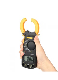 Generic DT3266L Portable Handheld Clamp Clamp-on Ammeter Digital LCD Multimeter Voltage Detector for Laboratory Store Home Applications AC/DC Current Resistance Voltage Clamp Advanced Multimeter  - Image 4
