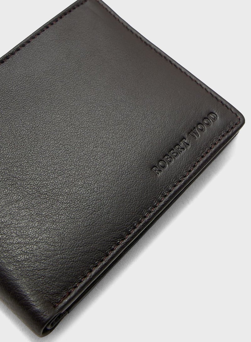 Robert Wood Genuine Leather Bi-Fold Wallet - Image 4