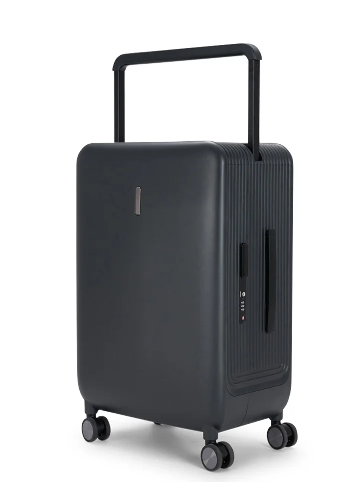 LIMRA Travel Bag From Limra Made Of PC Cabin Carry Check-In Luggage Trolley Size 20 inch Color Grey