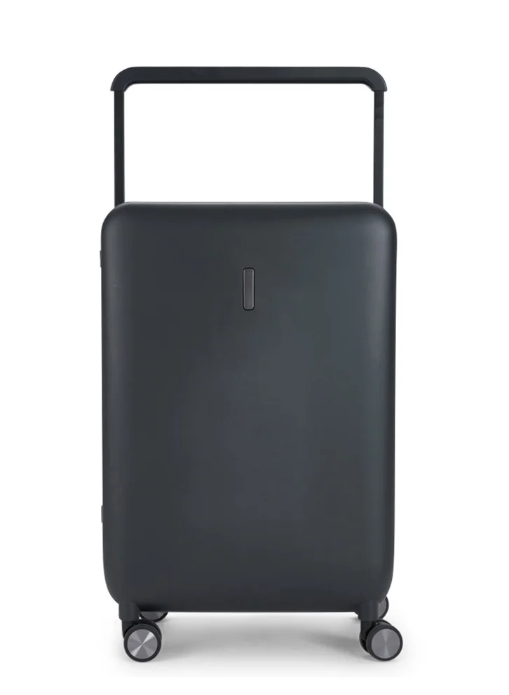 LIMRA Travel Bag From Limra Made Of PC Cabin Carry Check-In Luggage Trolley Size 20 inch Color Grey