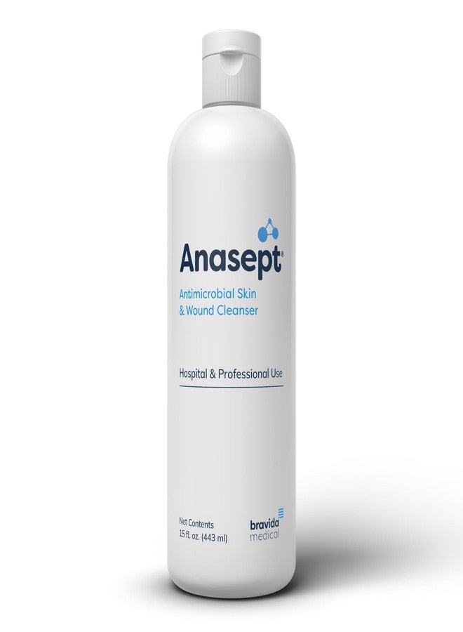ANASEPT Skin and Wound Cleanser, 15 oz. Bottle with Dispensing Cap, Wound Cleaner, Injury Care, Sterile Wound Cleaner for - Image 1