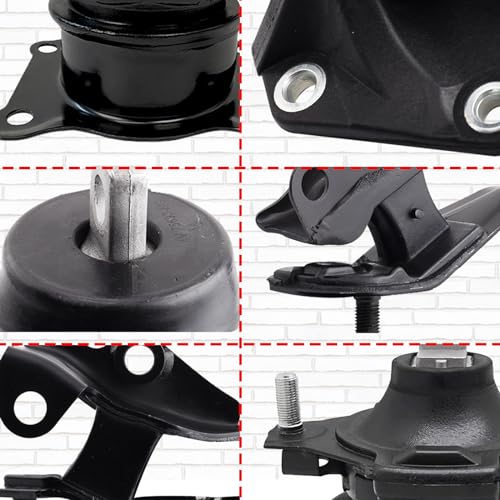 Gdydi Set of 6，Engine Motor and Transmission Mount Kit Compatible with 2003-2007 Accord 2.4L, Replaces# A4526HY A4517 A4509 A4542 A4516 A4510 - Image 5