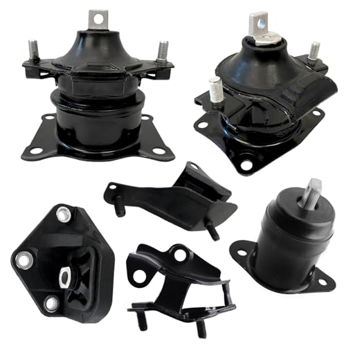 Gdydi Set of 6，Engine Motor and Transmission Mount Kit Compatible with 2003-2007 Accord 2.4L, Replaces# A4526HY A4517 A4509 A4542 A4516 A4510 - Image 1