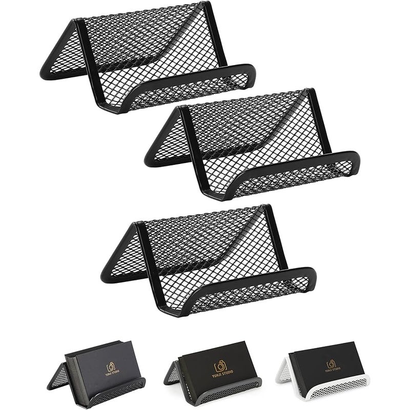 Mr. Pen - 3PC Mesh Bussiness Card Holder - Image 1
