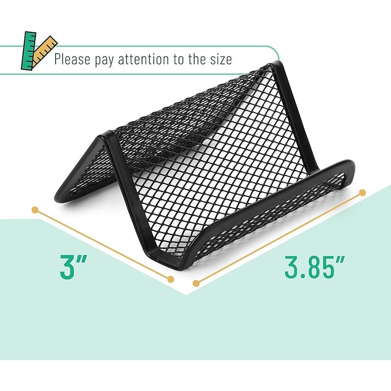 Mr. Pen - 3PC Mesh Bussiness Card Holder - Image 3