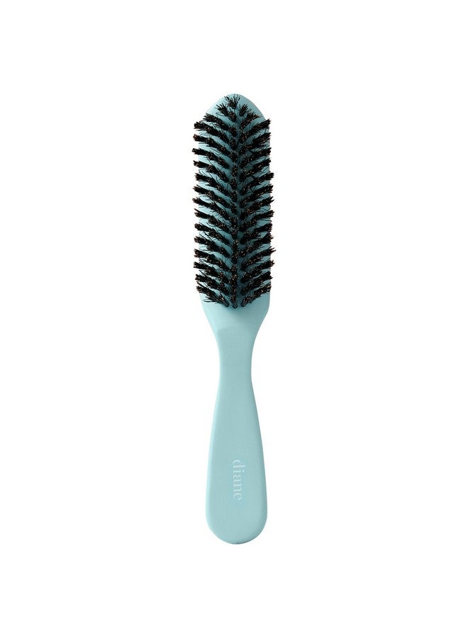 Diane 100% Boar Smoothing Hair Brush For Smoothing Frizz And Flyaways Laying Down Hair Edges And Taming Baby Hairs Use For A Glossy Finish On Ponytails Buns And Updos - Image 1