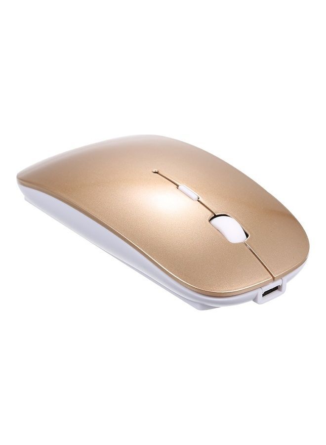NIBEMINENT Wireless Mouse Portable Gold  - Image 2