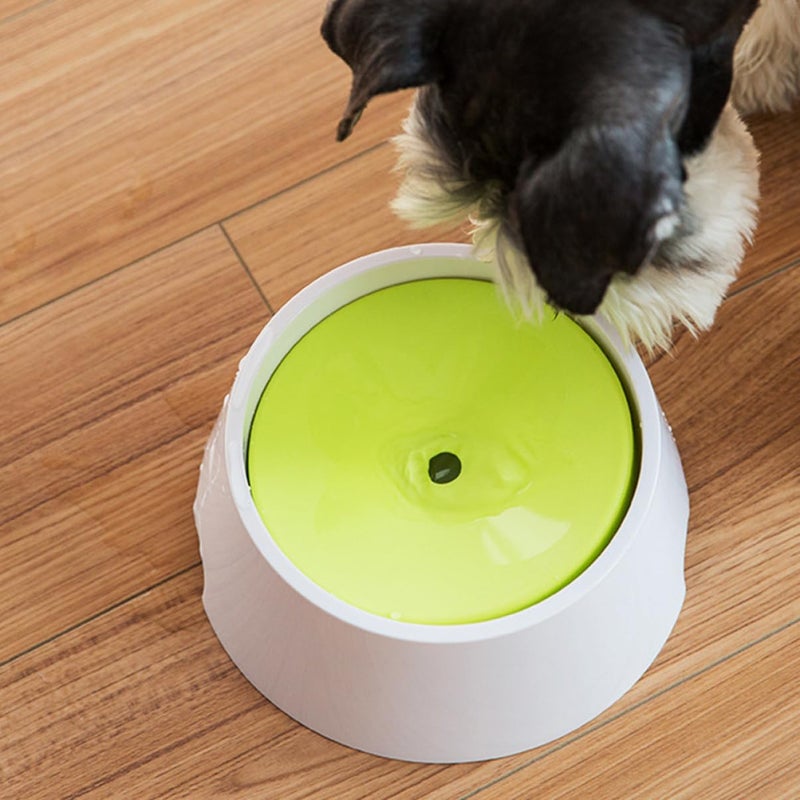 Elevated Slow Feed Dog Water Bowl Spill Prevention Splash Proof Pet Supplies - Image 3