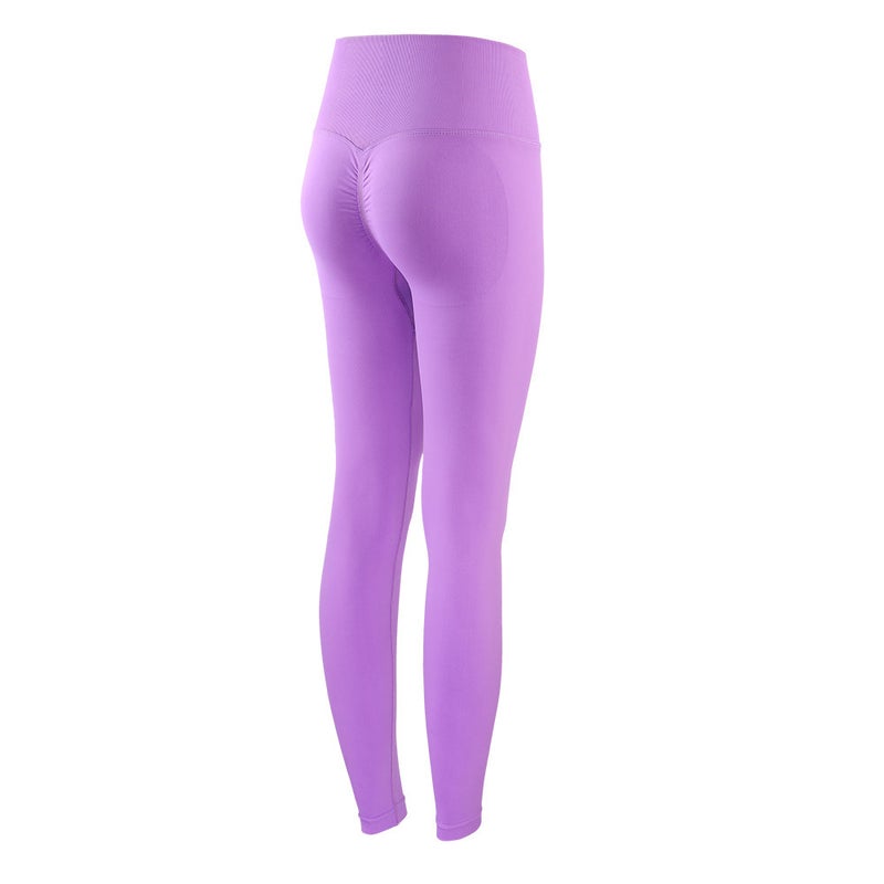 Latte Girl Peach Butt High Waist Tummy Control Workout Leggings for Women - Image 5