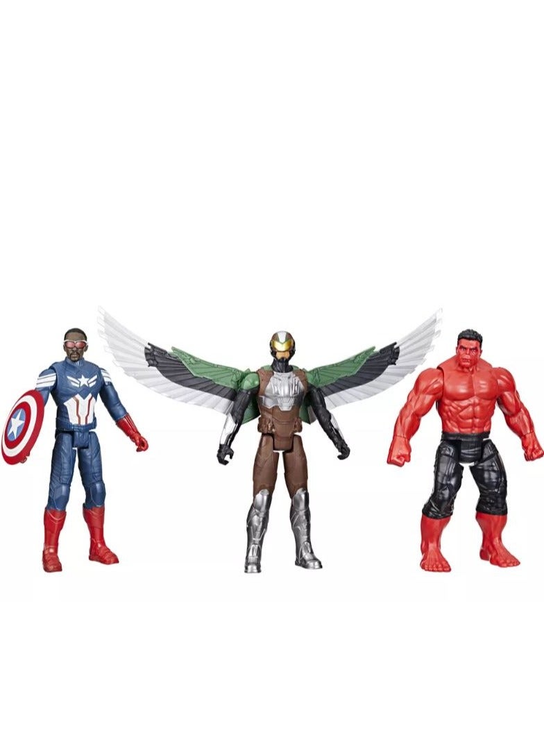 MARVEL Captain America New World Order - Titan Hero Series Action Figure Set - Image 2