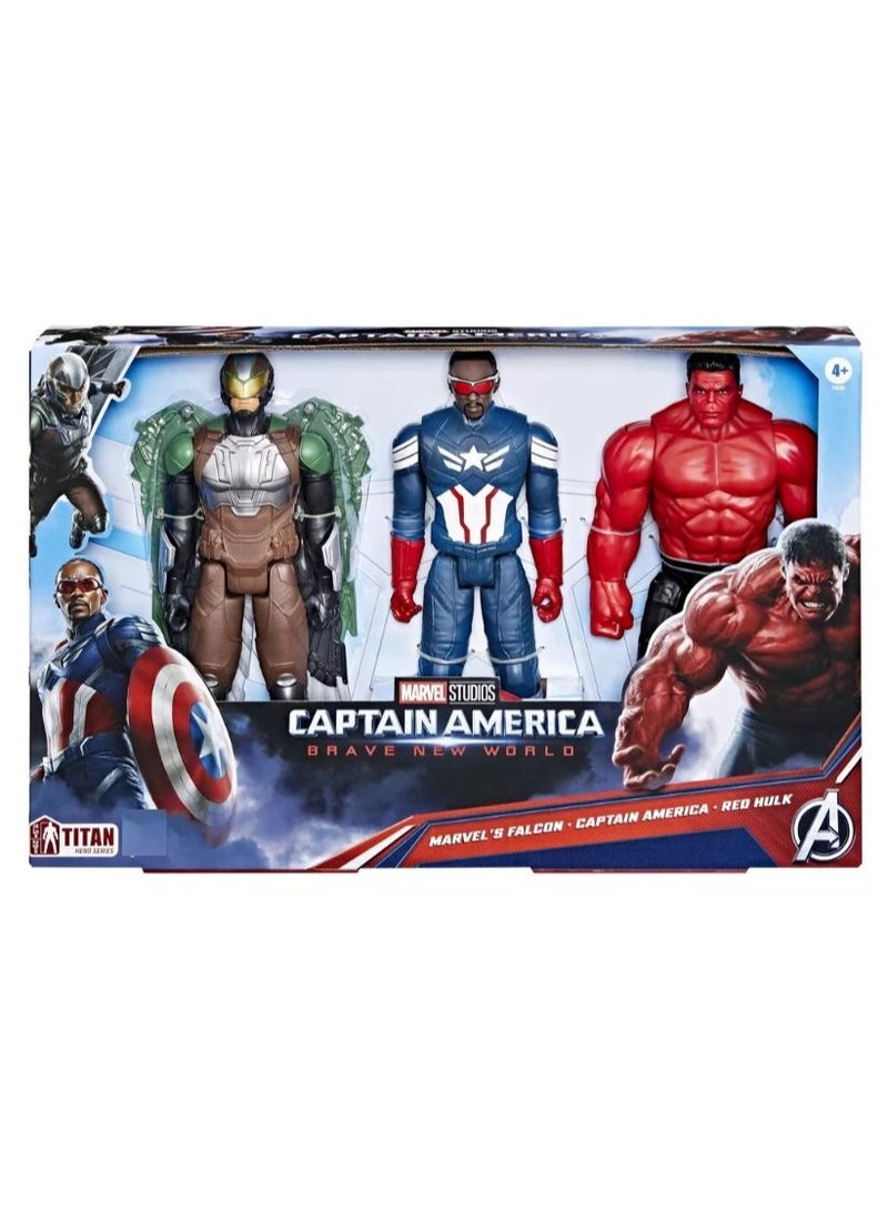 MARVEL Captain America New World Order - Titan Hero Series Action Figure Set - Image 3