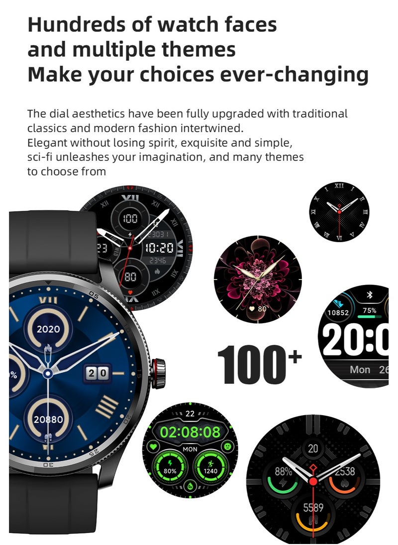 ibsun - 1.38'' Smart Watch for men with Bluetooth Call (Answer/Make), Heart Rate/Sleep IP68 Waterproof （ English only, no Arabic） - Image 1