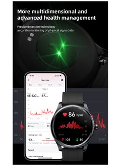 ibsun 1.38'' Smart Watch for men with Bluetooth Call (Answer/Make), Heart Rate/Sleep IP68 Waterproof （ English only, no Arabic）  - Image 4